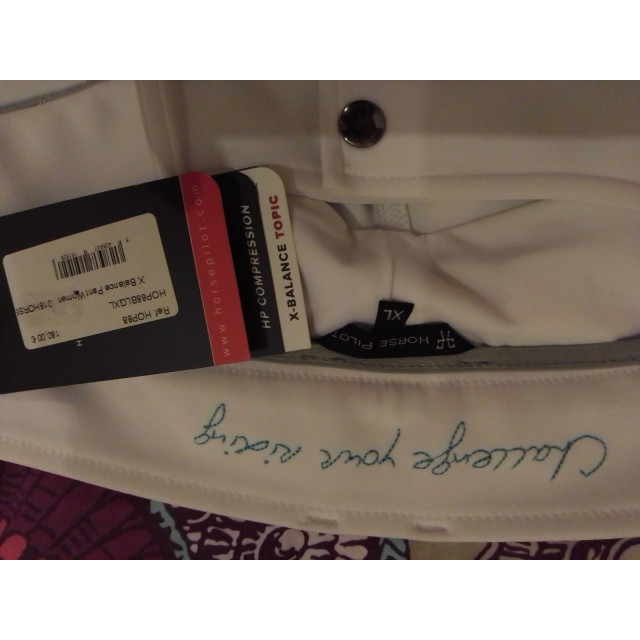 Pantalon Horse Pilot blanc XL neuf