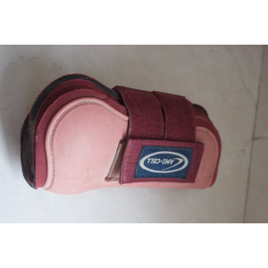 guêtres rose/grenadine lamicell