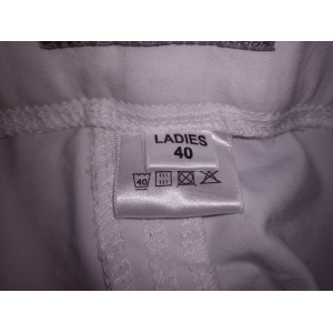Culotte d'équitation B2B blanche T40