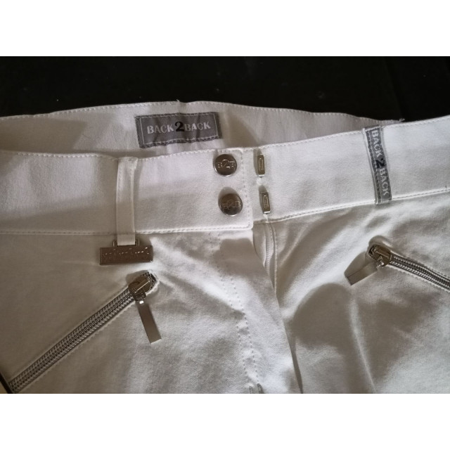 Culotte d'équitation B2B blanche T40