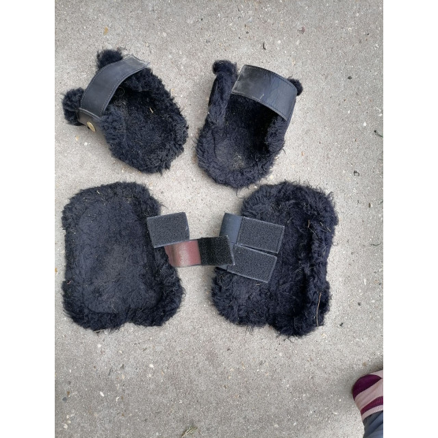 Guetres + proteges boulets mouton