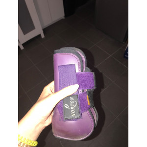 Guêtres Norton violet poney