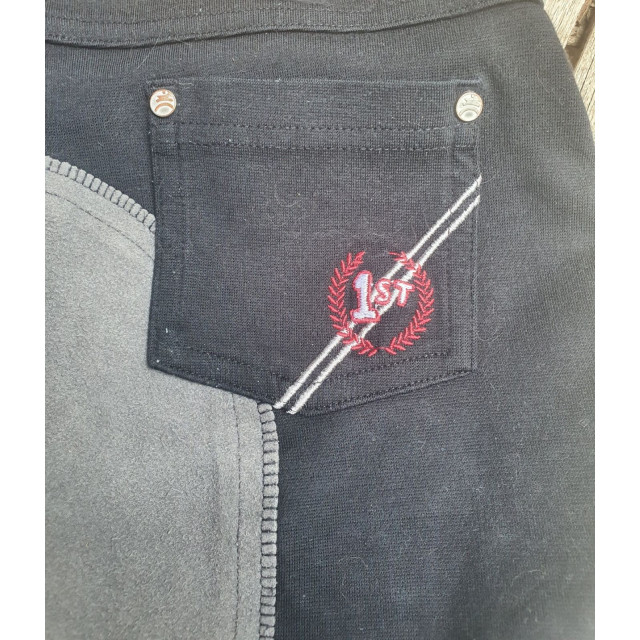 Pantalon Fouganza noir/gris taille 14 ans