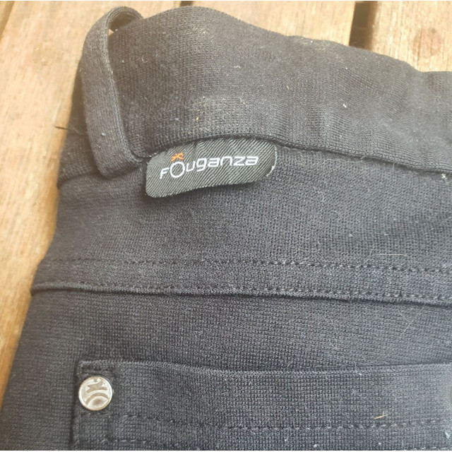 Pantalon Fouganza noir/gris taille 14 ans
