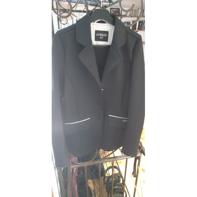 veste de concours noir kramer Equitation 12 ans