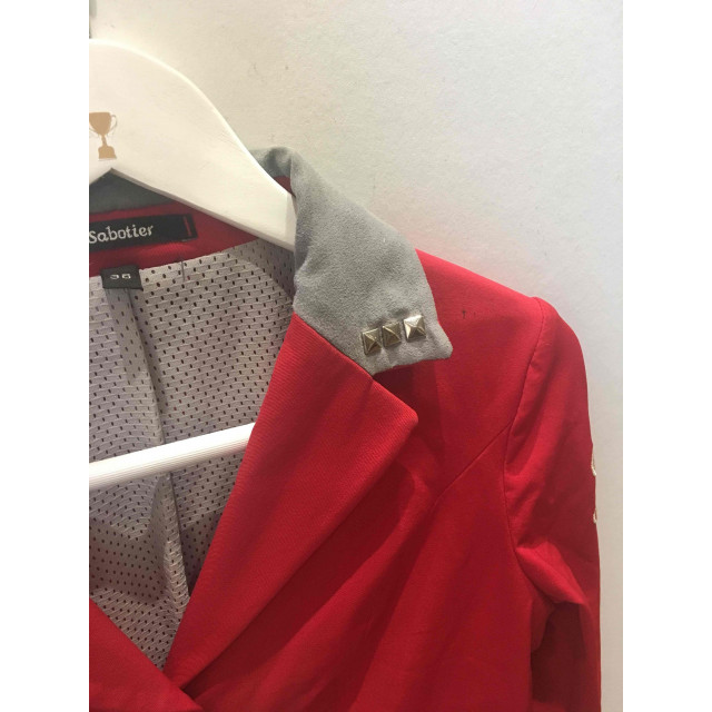 Veste Le Sabotier Rouge Taille 38