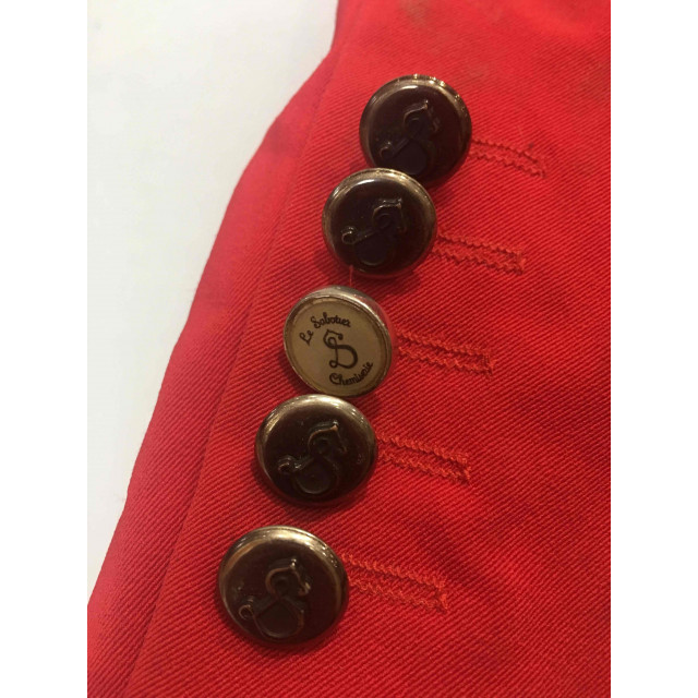 Veste Le Sabotier Rouge Taille 38