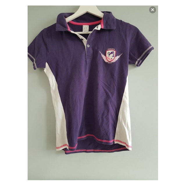POLO MANCHES COURTES 14 ANS