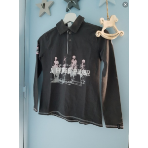 POLO MANCHES LONGUES 12 ANS