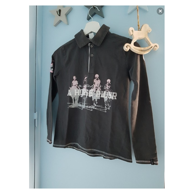 POLO MANCHES LONGUES 12 ANS