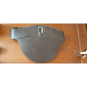 Sangle bavette en cuir de buffle Norton TBE