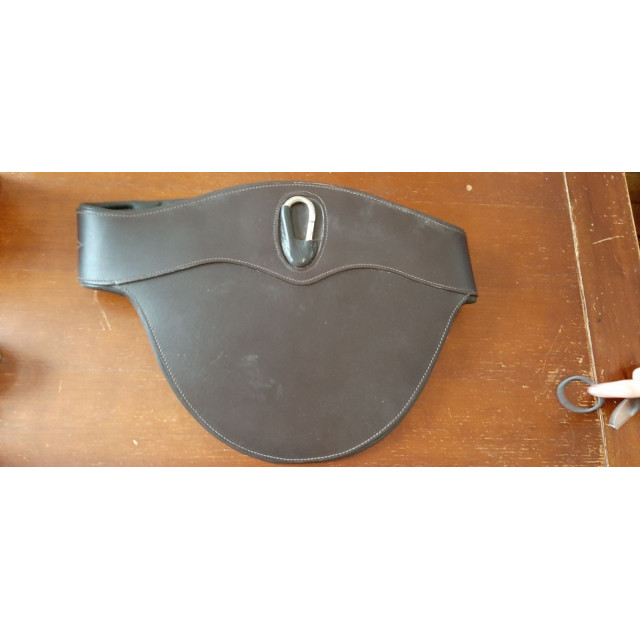 Sangle bavette en cuir de buffle Norton TBE