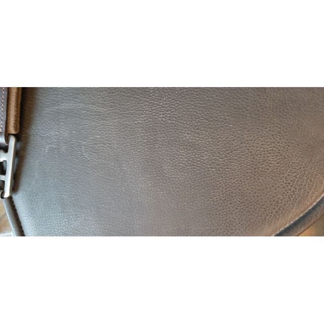 Sangle bavette en cuir de buffle Norton TBE