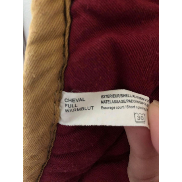 Tapis bordeau Equithème