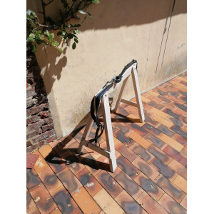 Collier de chasse - Eric Thomas - Cuir noir