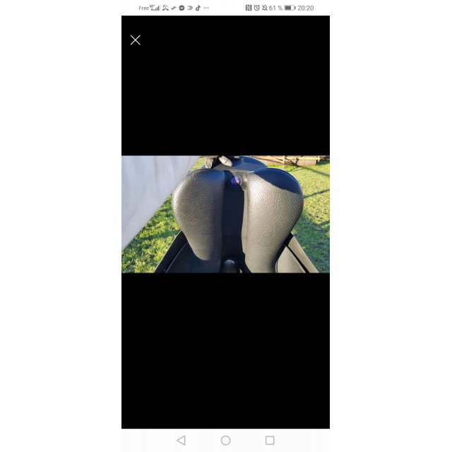 Selle wintec mixte 17" + étriers + sangle