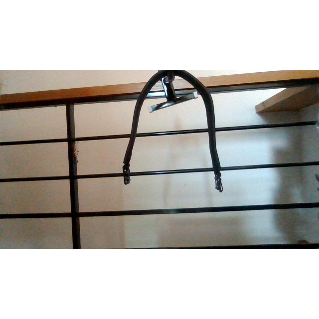 sangle noire en simili cuire taille 85 cm