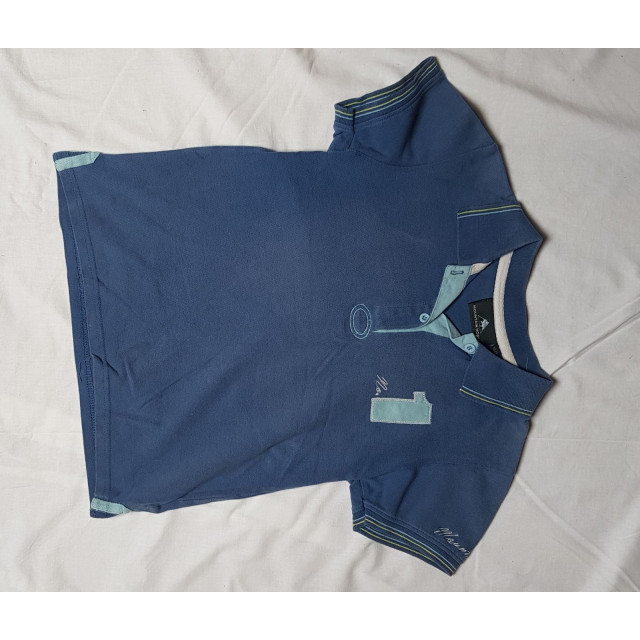 Polo bleu Mountain horse 10-12 ans