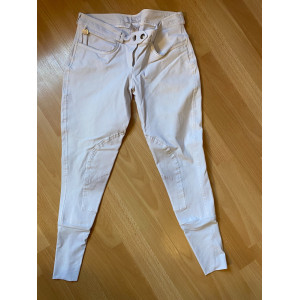 Pantalon blanc Hervé Godignon Jump'in Taille 38
