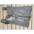 Chaps en cuir noir