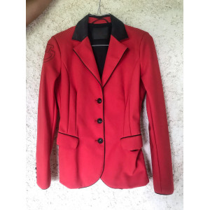 Veste de concours Cavalleria Toscana rouge