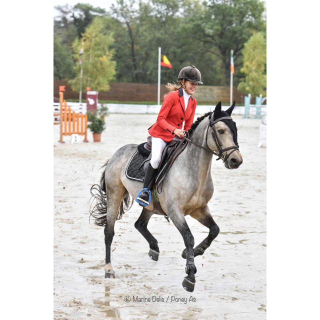 Veste de concours Cavalleria Toscana rouge