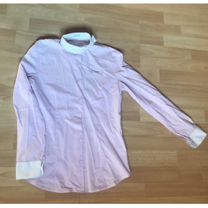 Chemise rose animo manches longues