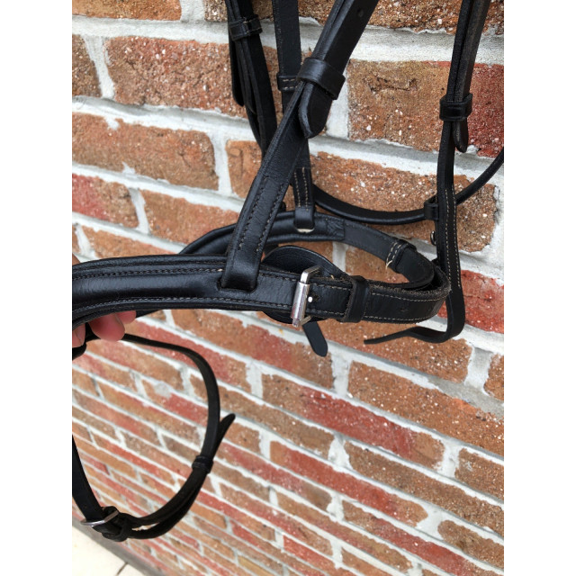 Filet muserolle combinée noir Norton pro