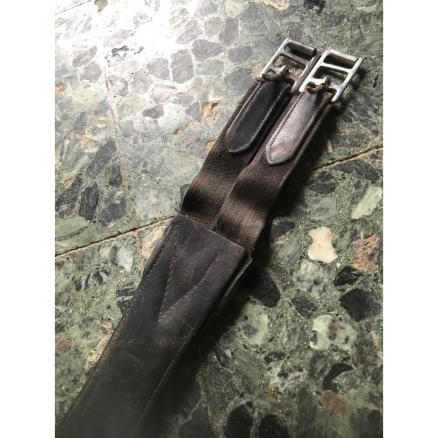 Bavette cuir noir HFI