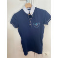 Polo de concours Animo Bleu
