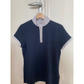 Polo de concours bleu HKM
