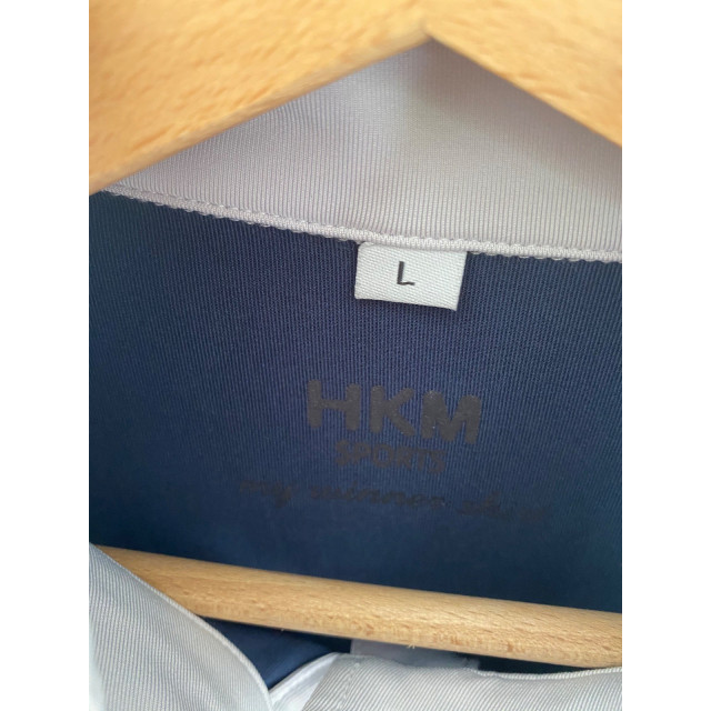 Polo de concours bleu HKM