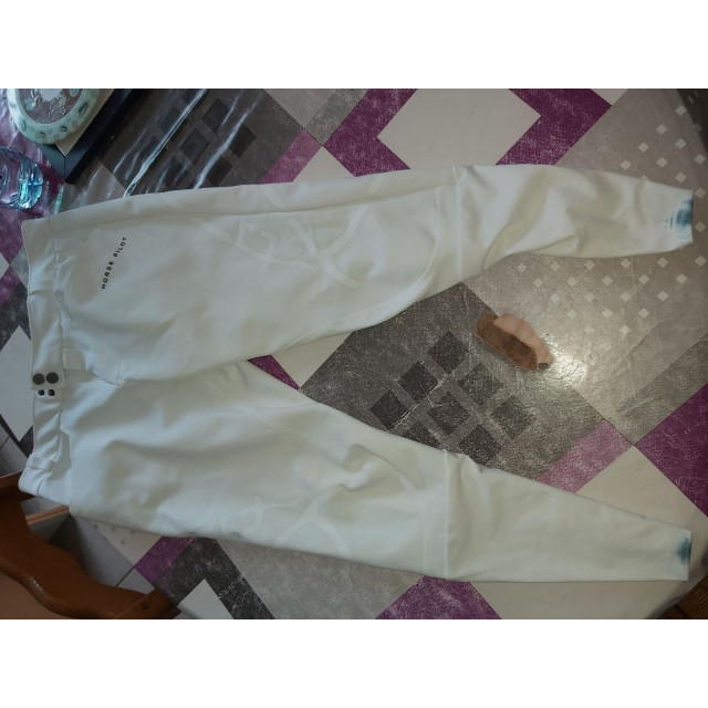 Pantalon blanc Horse Pilot X-Plosive