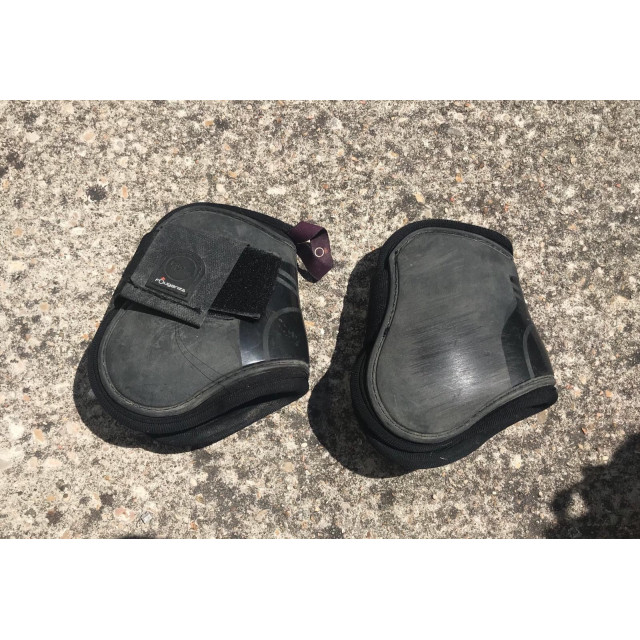 Protèges boulets noirs taille cheval