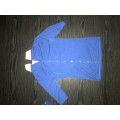 Polo manche 3/4 bleu roi