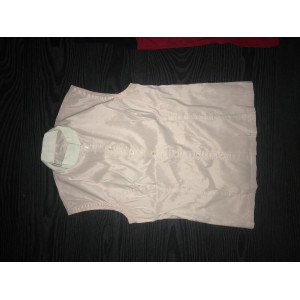 Jolie chemiseier rose pale satinée