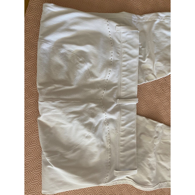 Pantalon blanc équiline