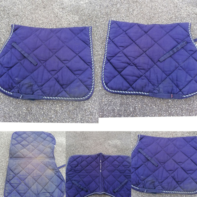 Tapis bleu marine