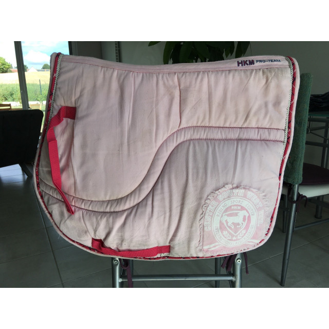Tapis HKM pro-team rose taille poney