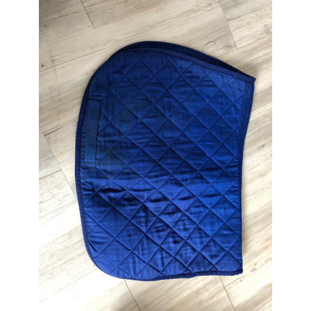 Tapis bleu roi poney
