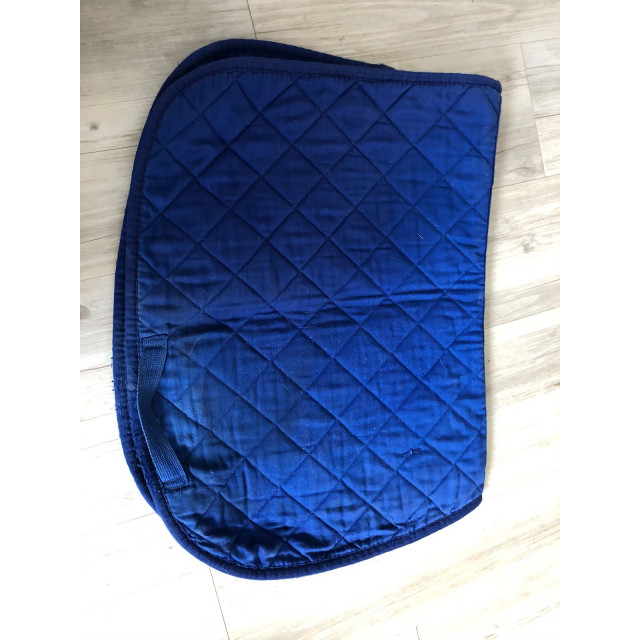 Tapis bleu roi poney