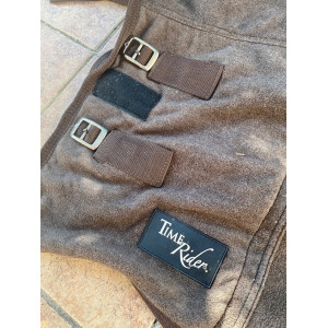 couverture polaire marron