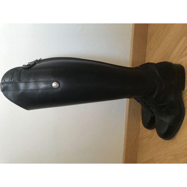 Bottes d’équitation en cuir noir