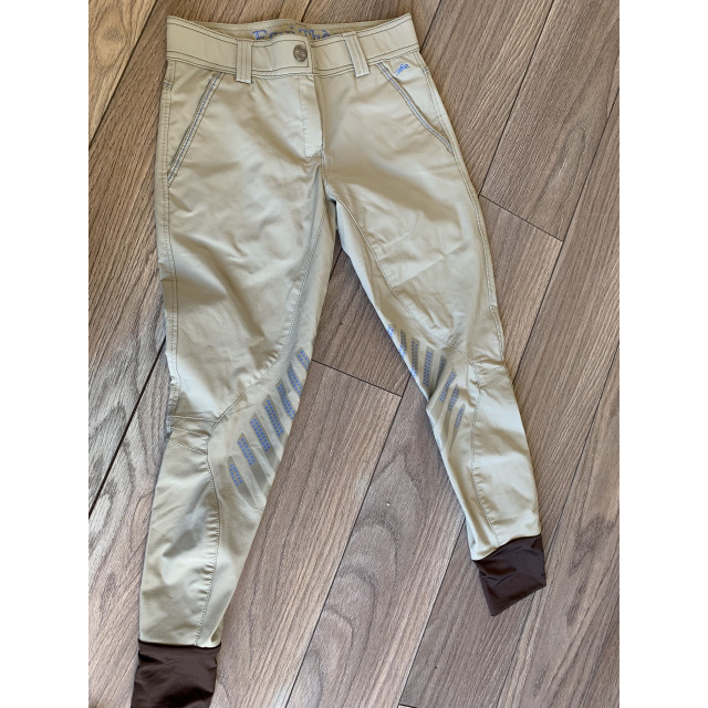 Panatalon Equitheme, modéle Aqua, taille 36, beige.