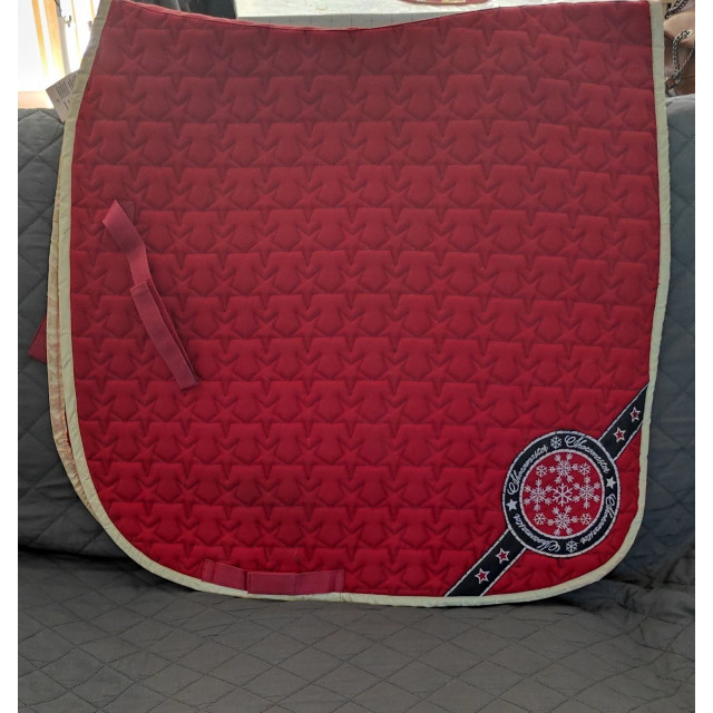 Tapis de dressage de Noël phosphorescent