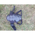 Protection dorsale safety noire taille M fouganza