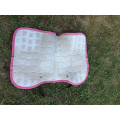 Tapis mixte performance noir gallon rose taille cheval