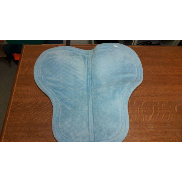 Amortisseur cheval marron et bleu Equithème