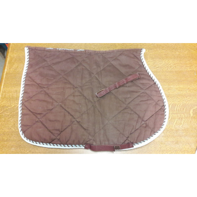 Tapis cheval marron et bleu Equithème