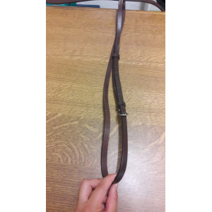 Martingale en cuir marron Norton